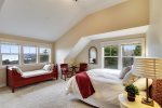 Upstairs Master Bedroom with Daybed at Seascape Retreat